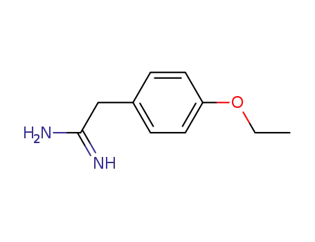 Molecular Structure of 58125-02-3 (2-(4-ETHOXY-PHENYL)-ACETAMIDINE)