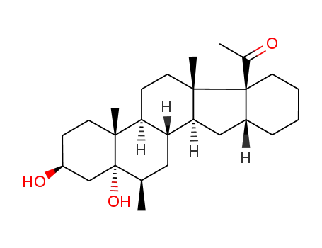 1-((2S,4aR,4bS,6aS,6bS,10aR,11aS,11bS,13R,13aS)-2,13a-Dihydroxy-4a,6a,13-trimethyl-icosahydro-indeno[2,1-a]phenanthren-6b-yl)-ethanone
