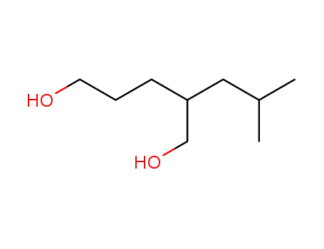 Molecular Structure of 57740-10-0 (2-(2-methylpropyl)pentane-1,5-diol)