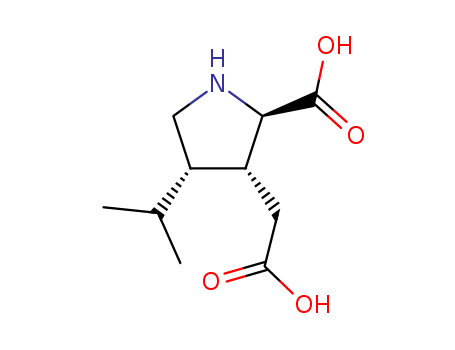 (2S,3S,4R)-2-CARBOXY-4-ISOPROPYL-3-PYRROLIDINEACETIC ACID