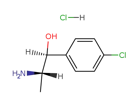 Molecular Structure of 85365-05-5 (4-CHLORO NOR-PSEUDOEPHEDRINE)