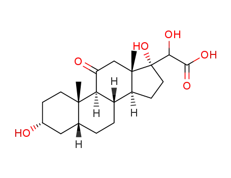 Molecular Structure of 52077-56-2 (cortolonic acid)