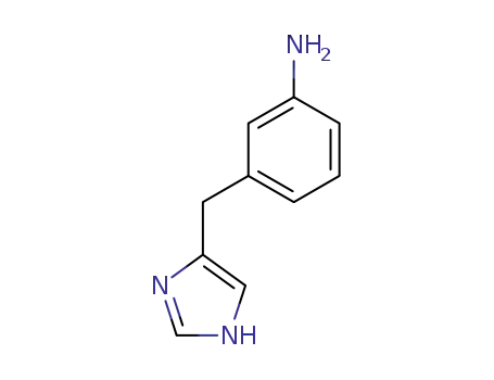 Molecular Structure of 57662-29-0 (3-(1H-IMIDAZOL-4-YLMETHYL)-PHENYLAMINE)