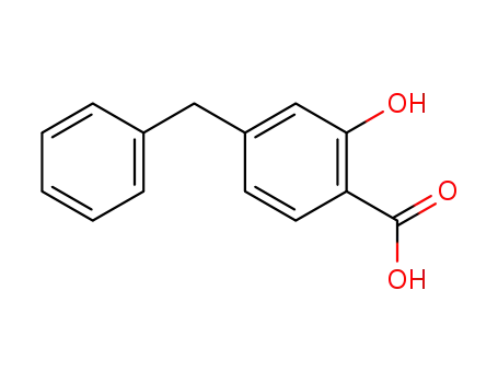 Molecular Structure of 52107-64-9 (4-Benzyl-2-hydroxybenzoic acid)