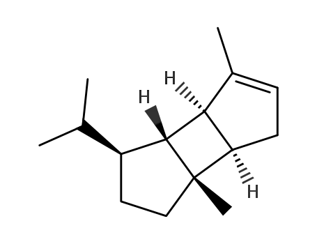 Molecular Structure of 5208-58-2 (α-Bourbonene)