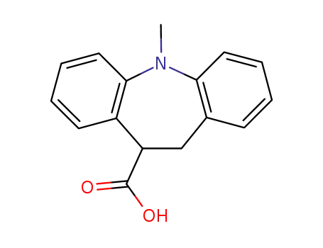 5-methyl-10,11-dihydro-5<i>H</i>-dibenzo[<i>b</i>,<i>f</i>]azepine-10-carboxylic acid