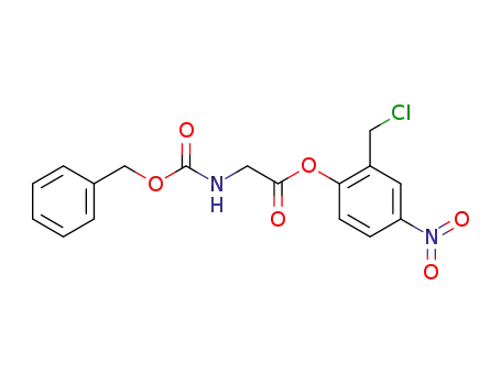 2-클로로메틸-4-니트로페닐(N-카보벤족시)글리시네이트