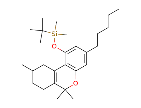 2'-(Dimethyl-t-butylsilyloxy)-Δ<sup>3,4</sup>-tetrahydrocannabinol