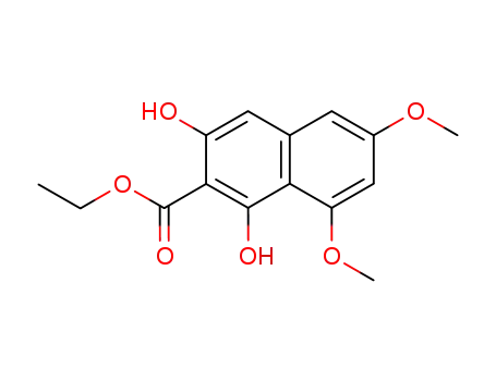 ethyl 1,3-dihydroxy-6,8-dimethoxy-2-naphthoate