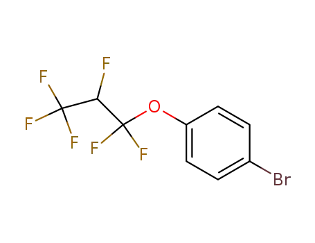 Molecular Structure of 52328-78-6 (1-BROMO-4-(1,1,2,3,3,3-HEXAFLUOROPROPOXY)BENZENE)