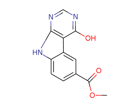 4-Hydroxy-9H-1,3,9-triaza-fluorene-6-carboxylic acid Methyl ester