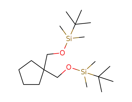 (cyclopentane-1,1-diylbis(methylene))bis(oxy)bis(tert-butyldimethylsilane)