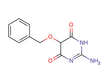 Molecular Structure of 5774-98-1 (2-AMino-5-(benzyloxy)pyriMidine-4,6(1H,5H)-dione)