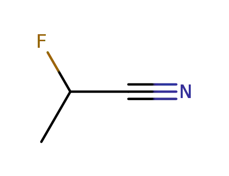 Molecular Structure of 814-65-3 (Propanenitrile, 2-fluoro-)
