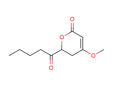 4-メトキシ-6-ペンタノイル-5,6-ジヒドロ-2H-ピラン-2-オン