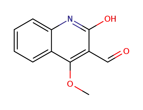 2-hydroxy-4-methoxy-quinoline-3-carbaldehyde