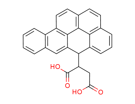 Butanedioicacid, 2-(6H-dibenzo[de,pqr]benz[a]anthracen-6-yl)-