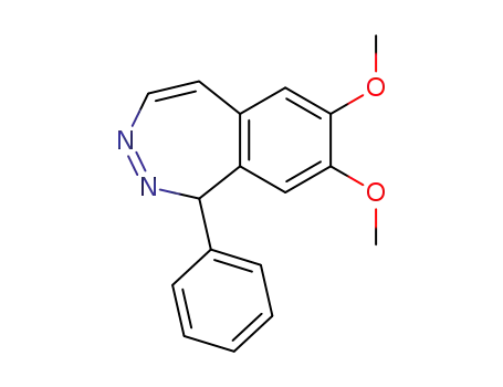 Molecular Structure of 52095-38-2 (7,8-Dimethoxy-1-phenyl-1H-2,3-benzodiazepine)