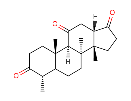 18-Nor-5a,8a,9b,13a,14b-androstane-3,11,17-trione, 4a,8,14-trimethyl- (8CI)