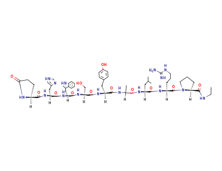 [des-gly10, d-ala6]-lh-rh ethylamide acetate hydrate