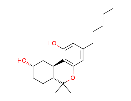 6H-Dibenzo[b,d]pyran-1,9-diol,6alpha,7,8,9,10,10alpha-hexahydro-6,6-dimethyl-3-pentyl-