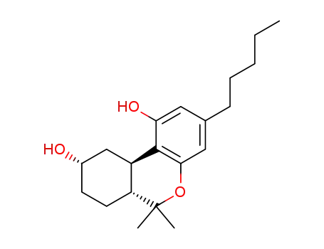 Molecular Structure of 52171-85-4 (9-hydroxy-9-norhexahydrocannabinol)