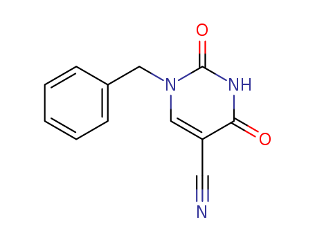 1-Benzyl-2,4-dioxo-1,2,3,4-tetrahydro-5-pyrimidinecarbonitrile