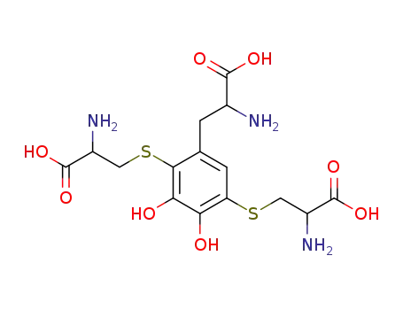 Molecular Structure of 57954-84-4 (2,5-S,S-dicysteinyldopa)