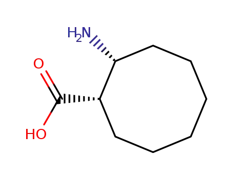 Molecular Structure of 791059-05-7 ((1S,2R)-2-AMINO-CYCLOOCTANECARBOXYLIC ACID)