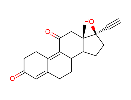 19-Norpregna-4,9-dien-20-yne-3,11-dione,17-hydroxy-, (17a)-(9CI) cas  5210-27-5