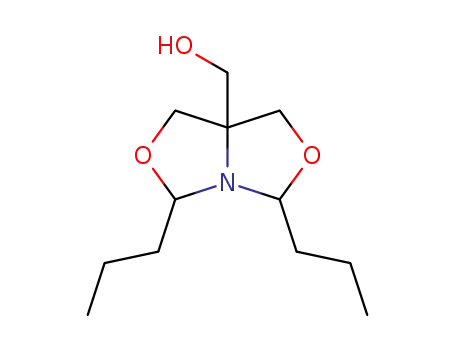 Molecular Structure of 57913-38-9 ((3,5-dipropyl-1H-[1,3]oxazolo[3,4-c][1,3]oxazol-7a(7H)-yl)methanol)