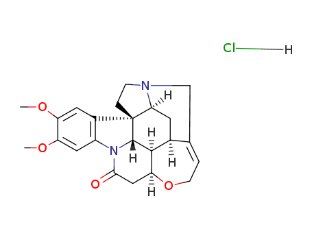 Strychnidin-10-one,2,3-dimethoxy-, hydrochloride (1:1)