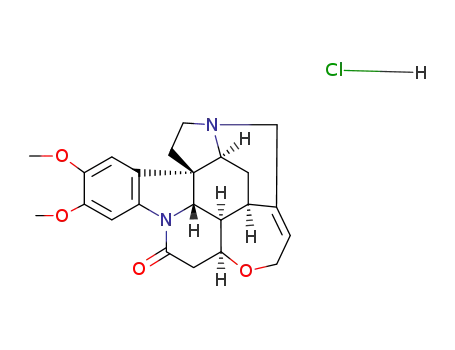 Molecular Structure of 5786-96-9 (BRUCINE HYDROCHLORIDE)