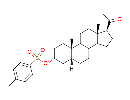 Pregnan-20-one,3-[[(4-methylphenyl)sulfonyl]oxy]-, (3b,5b)-