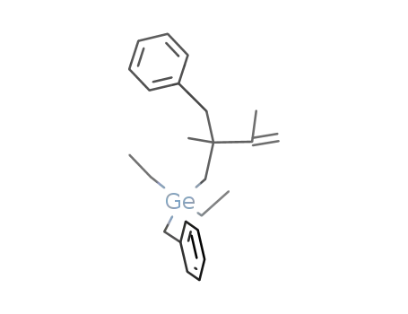 2,3-dimethyl-3-benzyl-4-diethylbenzylgermyl-1-butene