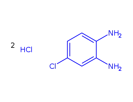 Molecular Structure of 57803-83-5 (4-Chlorobenzene-1,2-diamine dihydrochloride)