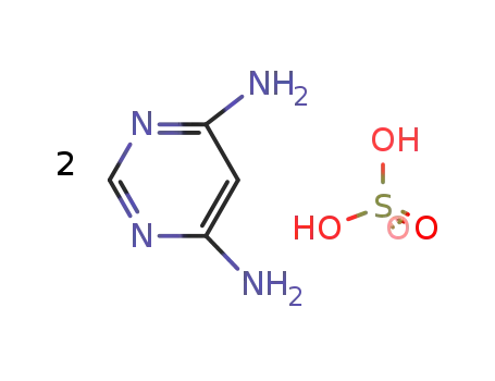 4,6-ピリミジンジアミンヘミスルファート