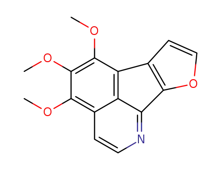 Molecular Structure of 338730-12-4 (4,5,6-trimethoxy-9-oxa-1-aza-cyclopenta[<i>a</i>]acenaphthylene)