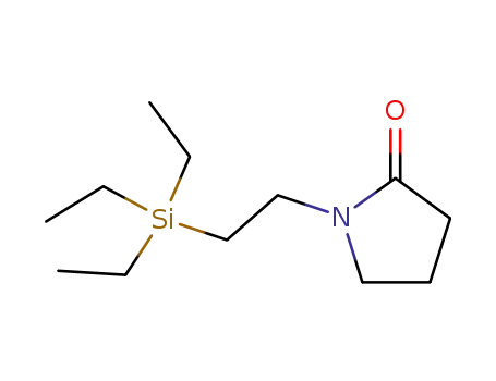 1-(pyrrolidin-2-on-1-yl)-2-triethylsilylethane