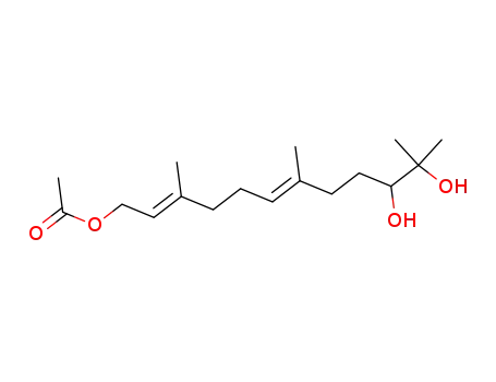 2,6-Dodecadiene-1,10,11-triol, 3,7,11-trimethyl-, 1-acetate, (E,E)-