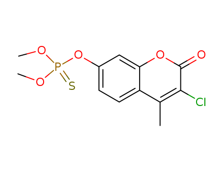 Phosphorothioic acid,O-(3-chloro-4-methyl-2-oxo-2H-1-benzopyran-7-yl) O,O-dimethyl ester