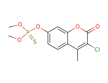 Molecular Structure of 5826-75-5 (3-CHLORO-7-DIMETHOXYTHIOPHOSPHORYLOXY-4-METHYL COURMAIN)