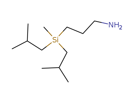 3-{methyl[bis(2-methylpropyl)]silyl}propan-1-amine