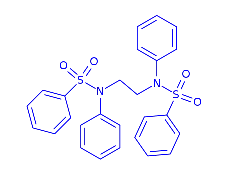 Molecular Structure of 581781-92-2 (N,N'-1,2-ethanediylbis(N-phenylbenzenesulfonamide))