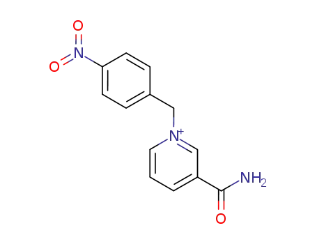 Molecular Structure of 58219-38-8 (3-(aminocarbonyl)-1-(4-nitrobenzyl)pyridinium)