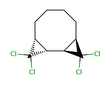 trans-7,7,10,10-tetrachlorotricyclo<7.1.0.0<sup>6,8</sup>>decane