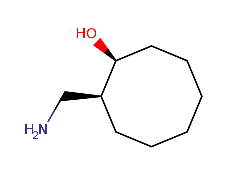 Molecular Structure of 762184-93-0 (Cyclooctanol, 2-(aminomethyl)-, trans- (9CI))