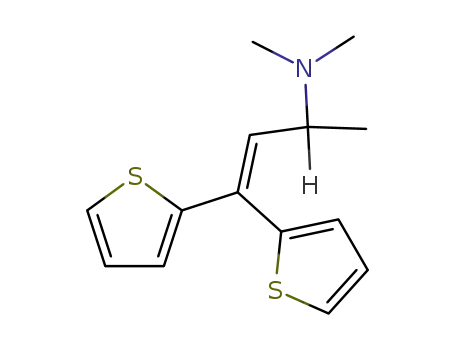 Molecular Structure of 524-84-5 (Dimethylthiambutene)