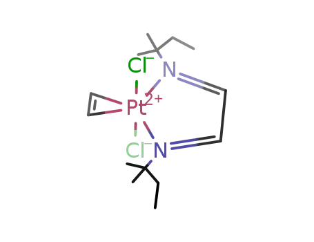 Molecular Structure of 75094-34-7 ([PtCl2(η-2-C2H4)(EtMe2CNCHCHNCMe2Et)])