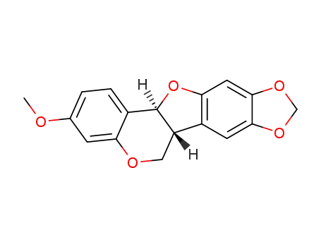 Molecular Structure of 923591-96-2 ((-)-trans-pterocarpin)